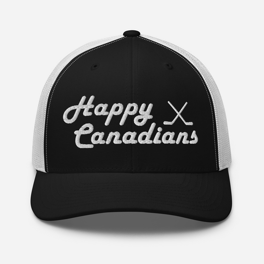 The Hockey Canadian White Mesh Hat